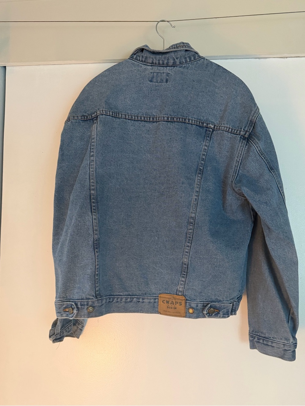 Chaps Large Jean Jacket - Picture 3 of 3